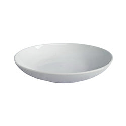 FUENTE PORCELANA D24x5CM BLANCO