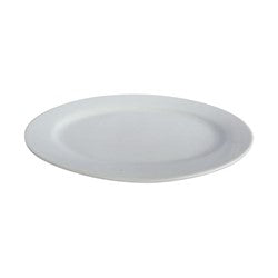 FUENTE OVAL PORCELANA 36x24x3CM BLANCO