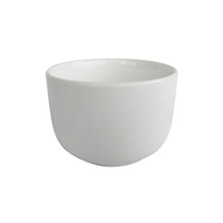 RAMEQUIN REDONDO PORCELANA D9x6CM BLANCO