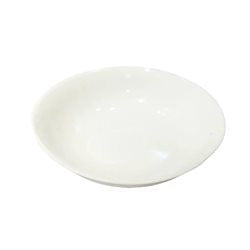 PLATO REDONDO D9.5x2CM PORCELANA BLANCO