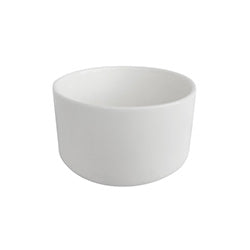 RAMEQUIN REDONDO PORCELANA D8x4.5CM BLANCO