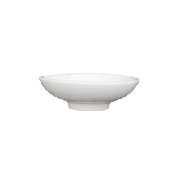 RAMEQUIN D8x2.5CM PORCELANA BLANCO