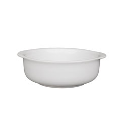 BOWL C/ASAS 13.5x12x4CM PORCELANA BLANCO