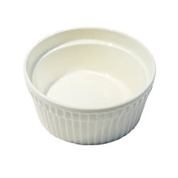 RAMEQUIN APILABLE D11x5CM PORCELANA BLANCO