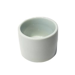 RAMEQUIN CILINDRICO D5.5x4CM PORCELANA BLANCO
