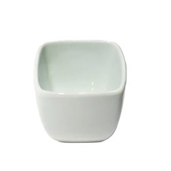 RAMEQUIN CUADRADO 5.5x5.5CM PORCELANA BLANCO