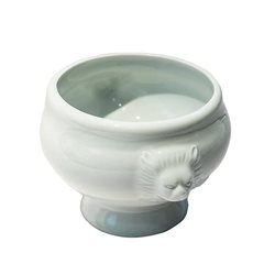 BOWL CABEZA DE LEON 60ML D7x5.5CM PORCELANA BLANCO