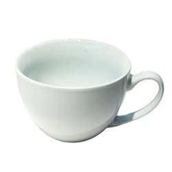 MUG 400ML D11.5x8.5CM PORCELANA BLANCO