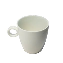 MUG 150ML D7.5x8CM PORCELANA BLANCO