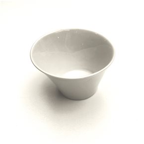RAMEQUIN DIAGONAL D9x6CM PORCELANA BLANCO