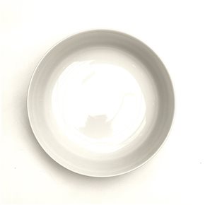 ENSALADERA D33x8CM PORCELANA BLANCO
