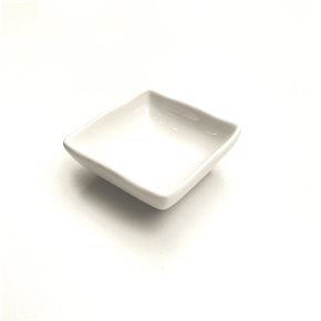 RAMEQUIN CUADRADO 7x7x2.5CM VIDRIO