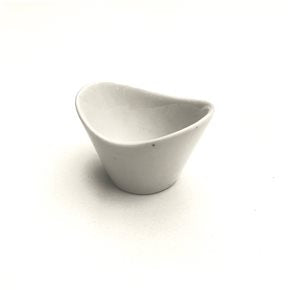 RAMEQUIN 7x5x4CM PORCELANA BLANCO