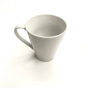 MUG 320ML D9x10CM PORCELANA BLANCO