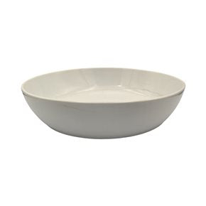 ENSALADERA LISA 34.5x28x8CM PORCELANA BLANCO