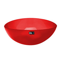ENSALADERA RETRO TRI 2.5LTS ROJO TRANSPARENTE COZA