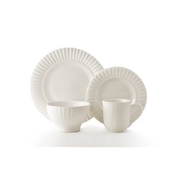SET 16 PIEZAS STONEWERE D27-20-15/410ML MAISON WHITE THOMSON