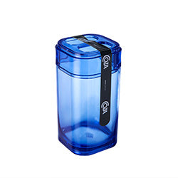 PORTA CEPILLO PLASTICO AZUL SPLASH COZA