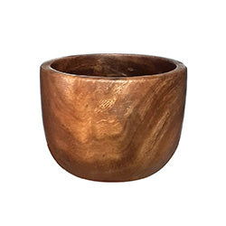 BOWL REDONDO MADERA. D10/H7.6CM
