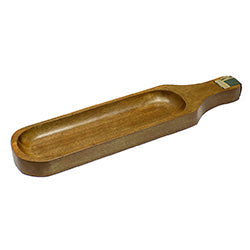 TABLA PARA PICADA OVAL MADERA. 48X12X4CM