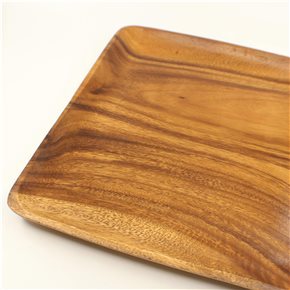 BANDEJA RECTAGULAR  MADERA ACACIA  32X24X2CM