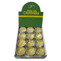 VELA CITRONELLA D6/H6CM EN BALDE METAL
