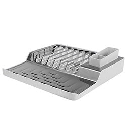 ESCURRIDOR DE PLATOS MINIMAL  BLANCO BRINOX. 37x35x10CM