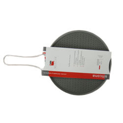 TAPA ANTI SALPICADURAS DE SILICONA GRIS OSCURO