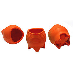 MATE 8X8CM ROJO SILICONA