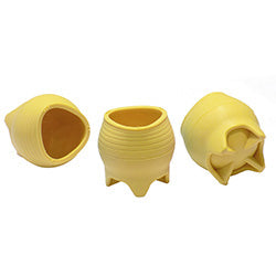 MATE 8X8CM AMARILLO SILICONA