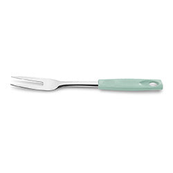 TENEDOR TRINCHANTE AC INOX MANGO VERDE 30X5 CM ASTI BRINOX