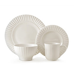 SET 16PZAS STONEW. D27.5-21-15/420ML MAISON WHITE