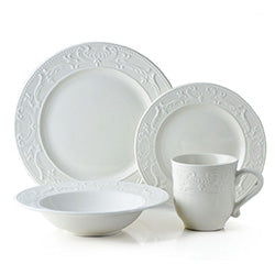 SET16 PIEZAS STONEWARE 325ML QUADRO DENI. D26.5/19.5/15CM