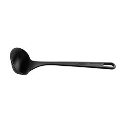 CUCHARON NYLON NEGRO 26CM  BRINOX