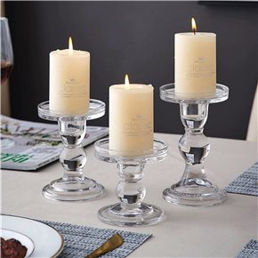 CANDELABRO VIDRIO D8.5/H8.6CM