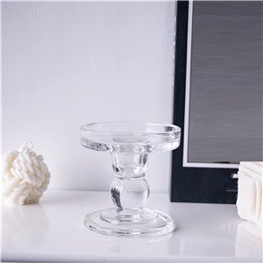 CANDELABRO VIDRIO D8.5/H8.6CM