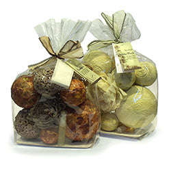 MIX DECORATIVO ESFERAS Y FLORES 17X19X26CM SELECTA