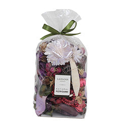 MIX DECORA FLORES COLORES 12.5XH23CM LAVANDA SELEC