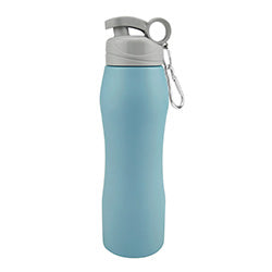 CARAMAÑOLA 750ML ACERO AZUL MATE C/MOSQ GRIS