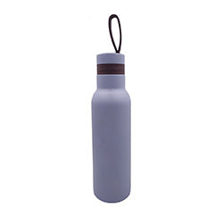 BOTELLA A.INOXIDABLE 700ML VIOLETA C/SILICONA