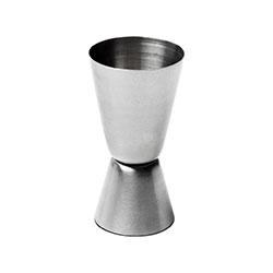 MEDIDOR DOBLE 20/45ML ACERO INOX