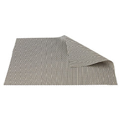 INDIVIDUAL PVC BLANCO/NEGRO. 45x30CM
