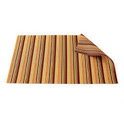 INDIVIDUAL PVC 45x30CM RAYAS VERTICALES MOSTAZA