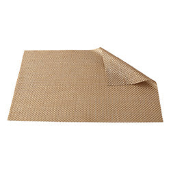 INDIVIDUAL PVC 45x30CM ENTRAMADO BEIGE/NATURAL