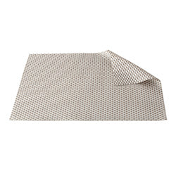 INDIVIDUAL PVC 45x30CM ENTRAMADO TONOS GRISES