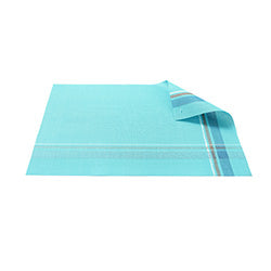 INDIVIDUAL PVC DISEÑO LINEAS CELESTE 45x30CM