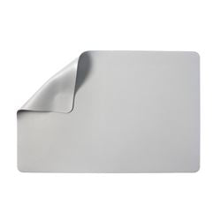 INDIVIDUAL PVC SIMIL CUERO GRIS 45x30CM