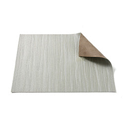 INDIVIDUAL PVC SIMIL CUERO GRIS CLARO 45x30CM