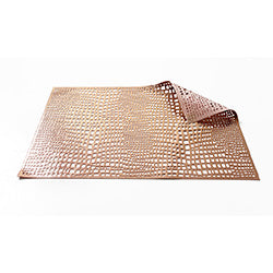 INDIVIDUAL PVC CALADO COBRE 45x30CM