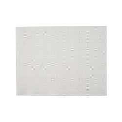 INDIVIDUAL PVC  RED BLANCO 45X30CM